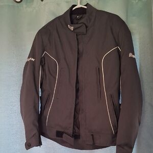 Women's Black Motorcros Dirt Biking Jacket‎